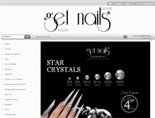 Tablet Screenshot of getnails.ro